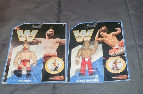 WWE/WWF Mattel Hasbro retro action figures. 2 PACK Sheamus & HBK. MOC - Picture 11 of 14
