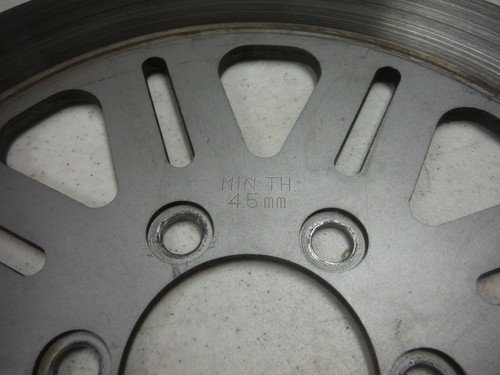 1993 Suzuki Intruder 800 Front Right Brake Disk Rotor VS800G VS 800G 800 G - Picture 2 of 5