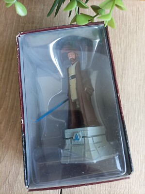 Blei Figur '' Obi-Wan Kenobi '' Star Wars Schachspiel Chess Altaya Jedi