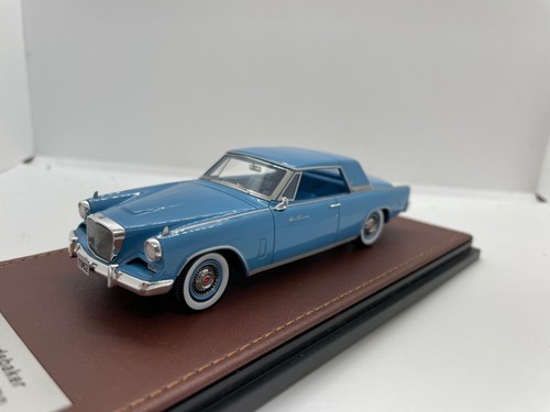 1962 Studebaker Hawk GT 1/43 GLM resin n Neo Brooklin riviera blue Ltd 78