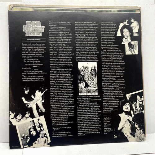 Bob Dylan - Desire Vinyl LP - 1976 - Columbia PC 33893 - Imagen 6 de 8