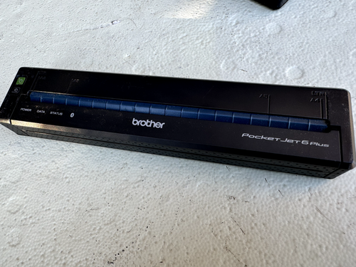 Brother PJ-663 PocketJet 6 Plus solo stampante termica Bluetooth non testata"COSÌ COM'È" - Foto 2 di 13