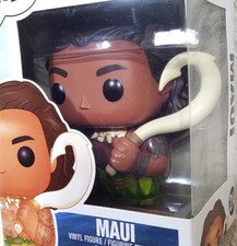 Funko Pop! FIGURA DE VINILO DISNEY MOANA MAUI #214 ANZUELO MÁGICO NUEVO EN CAJA NBO