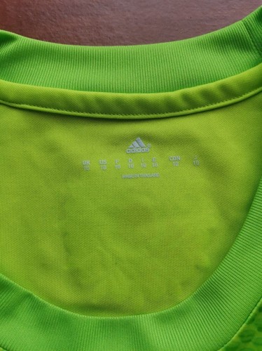 CAMISETA DE FÚTBOL DYNAMO KYIV 2014/2015 USADA EN PARTIDO GK ADIDAS #1 SHOVKOVSKIY XL - Imagen 4 de 9