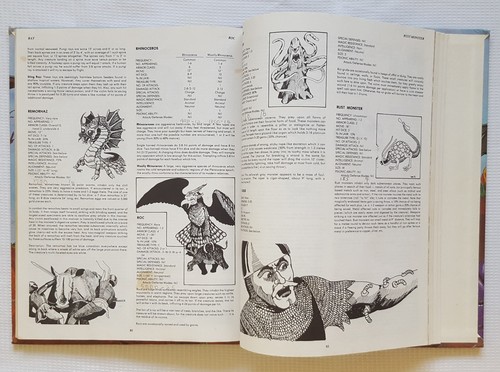 MONSTER MANUAL 1ST EDITION DUNGEONS & DRAGONS TSR GARY GYGAX DAVE SUTHERLAND - Bild 8 von 17