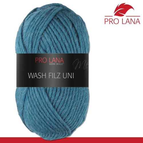 Pro Lana 50 g Wash Filz uni Filzwolle Stricken Häkeln Garn flauschig 24 Farben - Bild 13 von 25