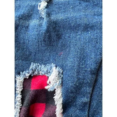 Girl's Plaid Jeans - Picture 11 of 12