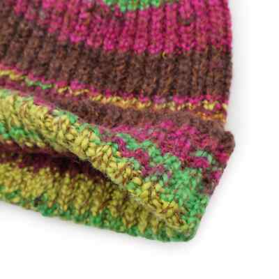 Supreme Space Dye Stripe Beanie Brown | eBay