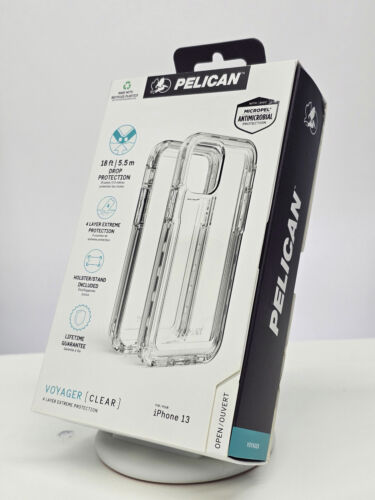 Pelican Voyager Case & Holster for iPhone 13 (6.1") - Clear - NEW - Picture 2 of 6