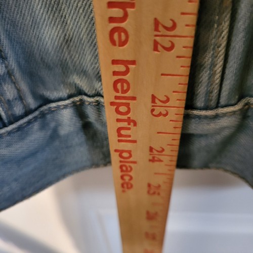 Jennifer Lopez Denim Jacket Sz 1X Light Wash Blue Plus Size - Picture 7 of 9