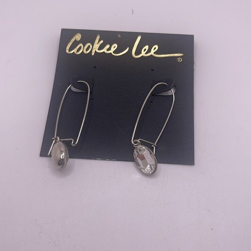 Cookie Lee Neu mit Etikett echte Kristall Ohrhänger. Style 26382 - Bild 5 von 5
