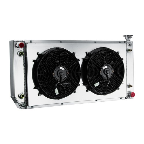 Fit 1996-2000 1998 Chevrolet GMC C/K 1500 2500 3500 AT 3 Row Radiator+Shroud Fan - Bild 13 von 14