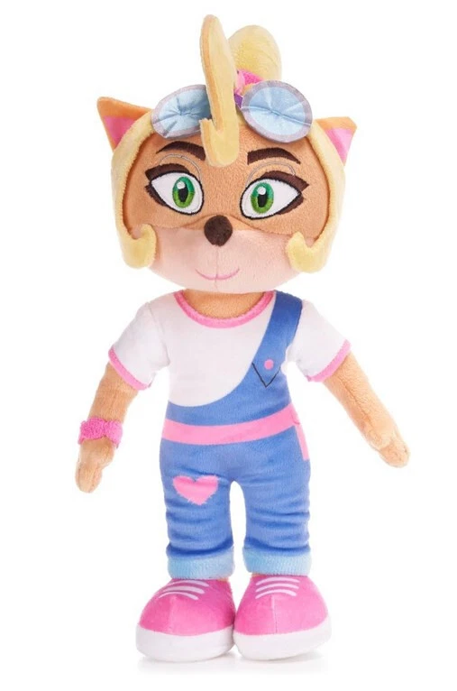 NUEVO JUGUETE OFICIAL 12" COCO BANDICOOT 30CM CRASH BANDICOOT PELUCHE SUAVE