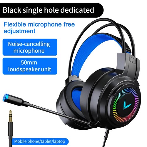 Cuffie da gioco per PS4 PS5 Xbox One Switch PC con microfono cancellazione rumore bassi profondi - Foto 27 di 27