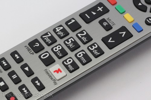 Panasonic N2QAYB001179 Original Silber TV Fernbedienung, Netflix Taste - Bild 8 von 12