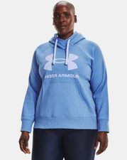 Under Armour Rival Fleece Hoodie Sweatshirt 1362915-488 Size 2X NWT MSRP 50