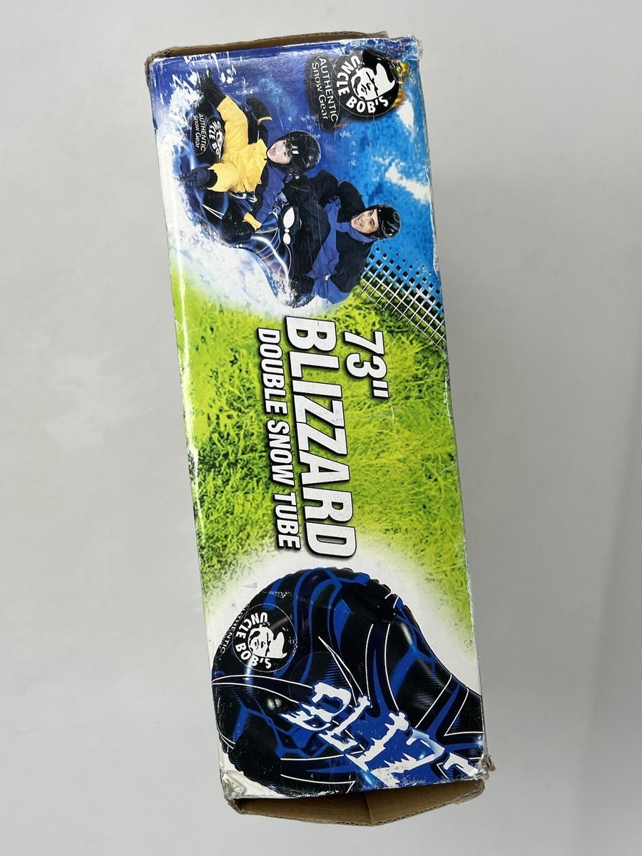 Uncle Bob's Blizzard Double Snowtube Tube Authentic Snow