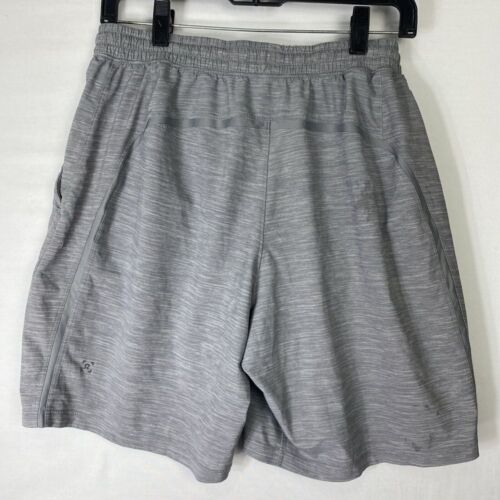 Lululemon Men's Pace Breaker Short *Linerless 9" Gray Heathered Allover 6024 - Picture 2 of 12