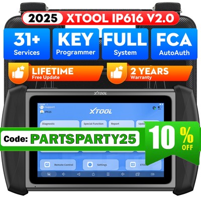 XTOOL IP616 KFZ OBD2 Diagnosegerätr All System Lebenslange kostenlose Updates DE