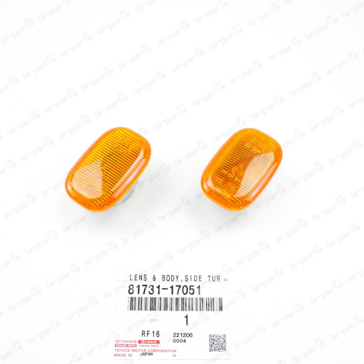 Genuine Toyota MR2 Supra Celica Amber Sidemarker Signal Lamps