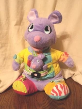 Mommy & Me Let's Get Dressed Kangaroo Baby Roo Dressy Plush 12" Item 1713