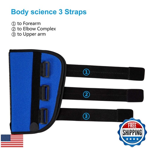 Elbow Brace, Night Splint Support for Cubital Tunnel Syndromean, Ulnar Nerve, - Picture 3 of 5