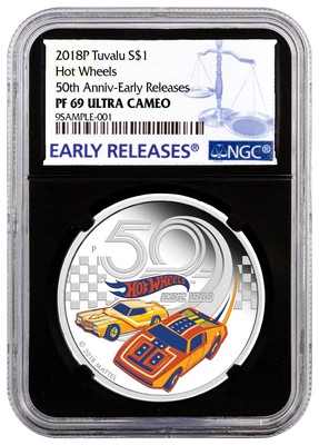 2018 Solomon Legends Sports Cristiano Ronaldo 1oz Silver NGC PF70 UC ER SKU51802