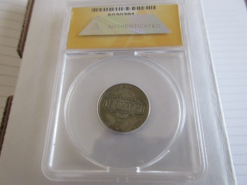 1945-P , Jefferson Nickel , EF 40 , Anacs - Image 2 of 4