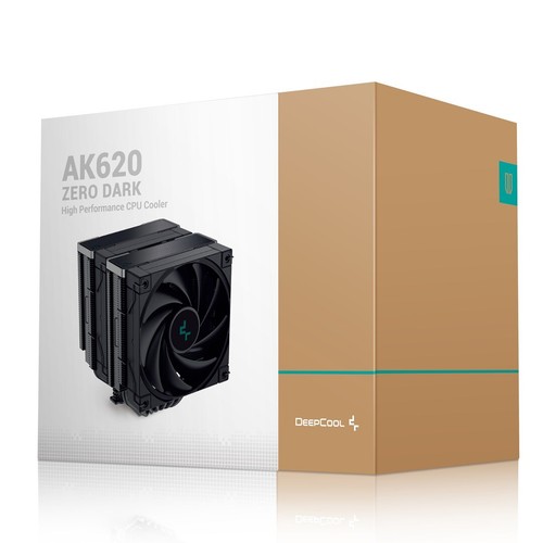 6933412727842 DeepCool AK620 ZERO DARK Processor Air cooler 12 cm Black 1 pc(s) - Picture 10 of 10