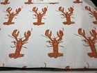SARA FITZ Placemats (4) LOBSTER 14 X 20 100% COTTON NIP