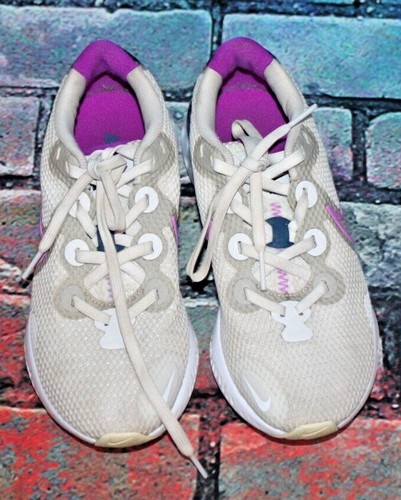 Nike Renew Run Women's (Size 5.5) Platinum Purple Black CK6360 002 - Picture 3 of 5