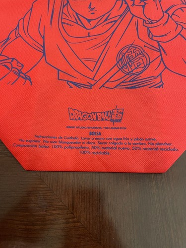 Dragon Ball Super Goku Tragetasche Toei Animation rot 16 x 13 Zoll - Bild 3 von 5