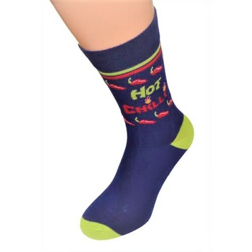 Herren Hot Chili Pepper Spaß Neuheit Socken-Größe 6-11. Weihnachtsgeschenke Geburtstag - Bild 7 von 9
