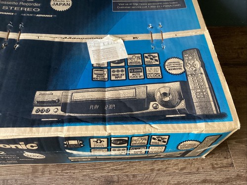 SEALED Panasonic VCR PV-9662 VHS Player / Recorder NEW IN BOX Free Ship - Picture 3 of 7