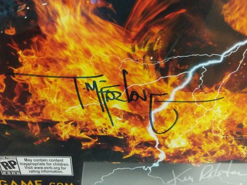 KINGDOMS OF AMALUR Reckoning Autografiado Póster Firmado Schilling McFarlane JSA - Imagen 3 de 12
