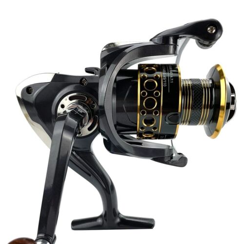Fishing Spinning Reel Metal Spool 5.2:1/4.7:113BB Ball Bearings Carp Tackle - Picture 4 of 14