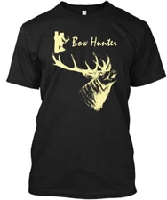 Bow Hunter T-Shirt Made in the USA Size S to 5XL