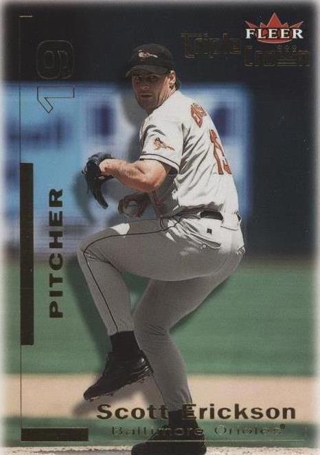 2001 Fleer Triple Crown - Scott Erickson #223 - 1 of 1