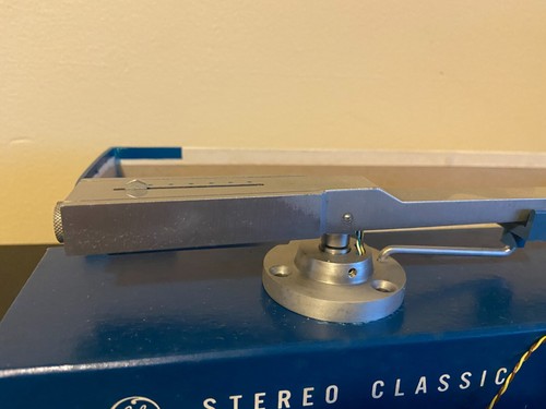NOS NIB GE TM-2G Stereo Mono Tonearm 1950s Transcription Arm w/ Cartridge - Picture 7 of 24