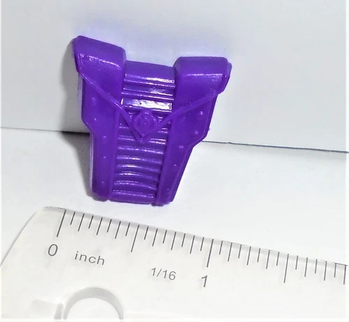 GI Joe Figure BLACK MAJOR Reproduction ( 1985 Crimson Guard)  Backpack (Purple)