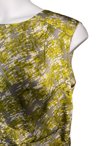 Anne Klein Grey Multi-Color Round Neck Tiered Sleeveless Tank Top Plus Size 0X - Picture 6 of 9