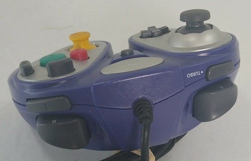 Pelican G3 Purple Wired Controller Gamepad For Nintendo GameCube - Picture 6 of 8