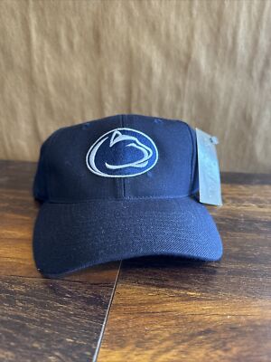 VTG Penn State Nittany Lions Top of the World Caps 100% Wool Fitted 7 Hat NWT