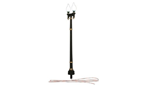 Woodland Scenics 5901 HO Scale Double Lamp Post Value Pack - Picture 3 of 4