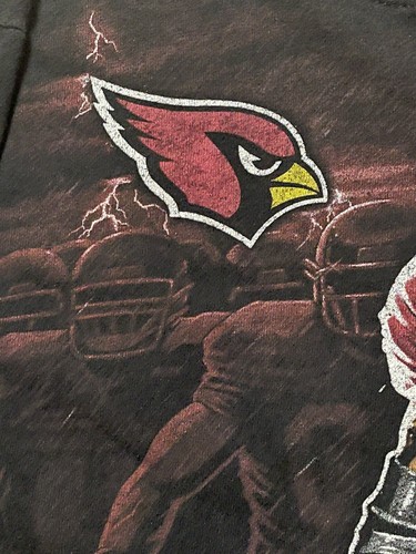 Vintage Arizona Cardinals Team Thunder Squad Shirt - Picture 4 of 7