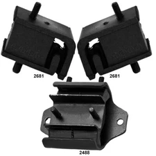 Engine Motor Mounts & Automatic Trans Mount 3PCS for Nissan 210 1.2L, 1.4L, 1.5L
