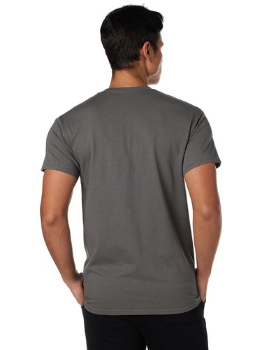 Gildan mens Heavy Cotton T-shirt, Style G5000, Multipack Shirt, Charcoal (2-pack - Picture 4 of 4
