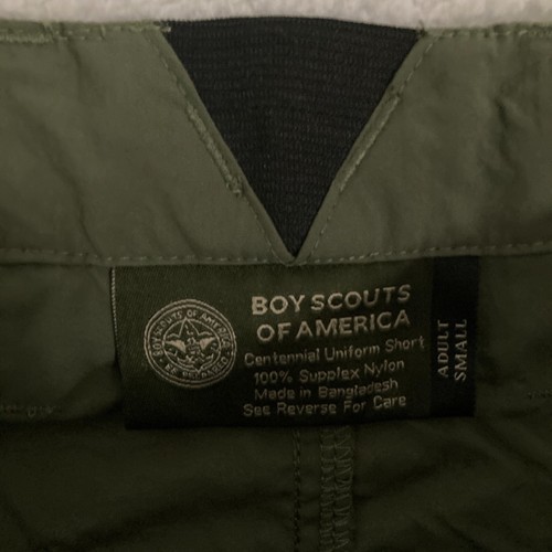 Boy Scouts Of America Centennial Uniform Cargo Shorts Adult Small Nylon BSA - Picture 3 of 8