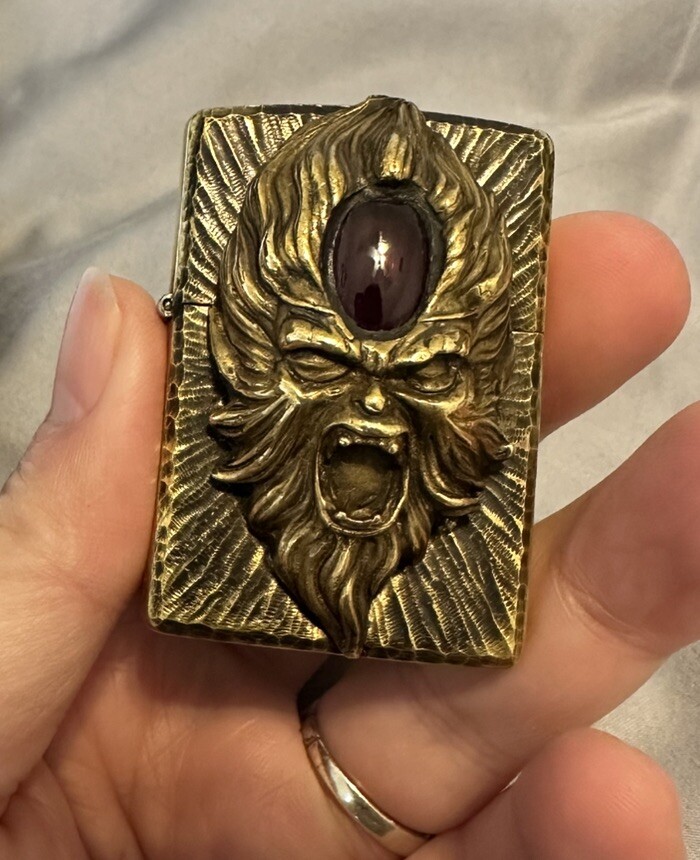 DARK WUKONG artisanhandmade zippo, handcrafted custom