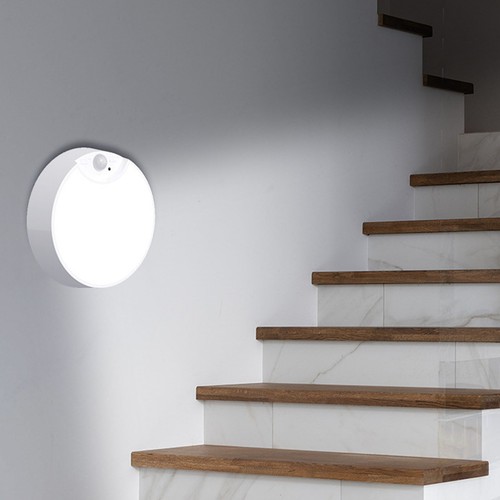 Motion Sensor Ceiling Light Indoor Wireless White LED Battery Powered - Picture 14 of 24